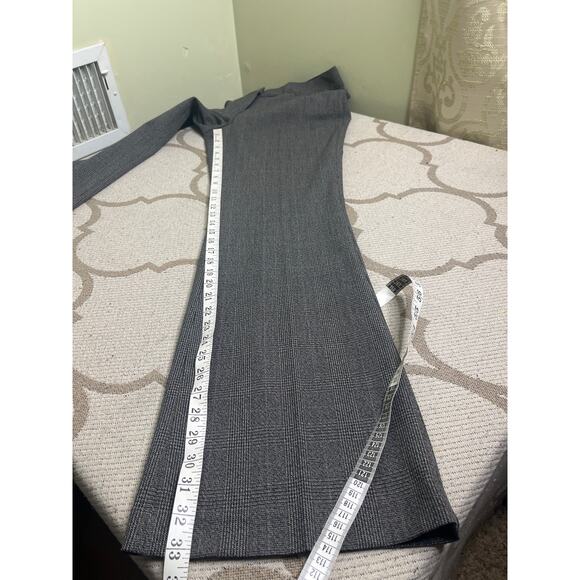 Express Editor Glen Plaid bootcut trouser pants, size 8, NWOT - Picture 7 of 15